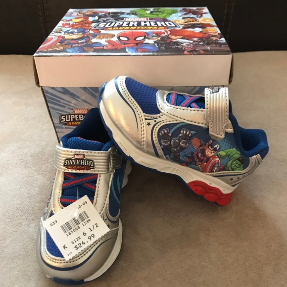 avengers light up shoes